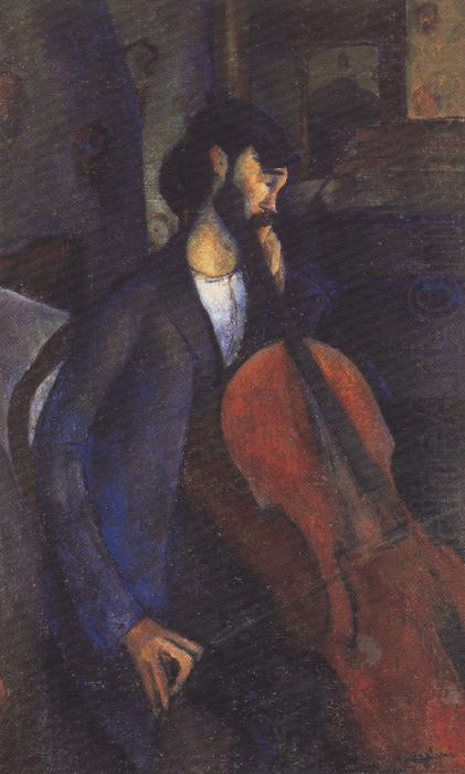 The Cellist (mk39), Amedeo Modigliani